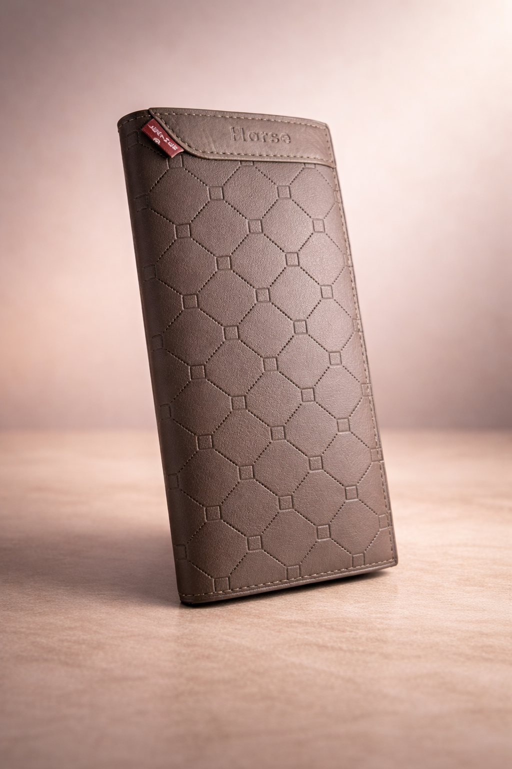 Luxury Embossed Bi-Fold Style Long Wallet