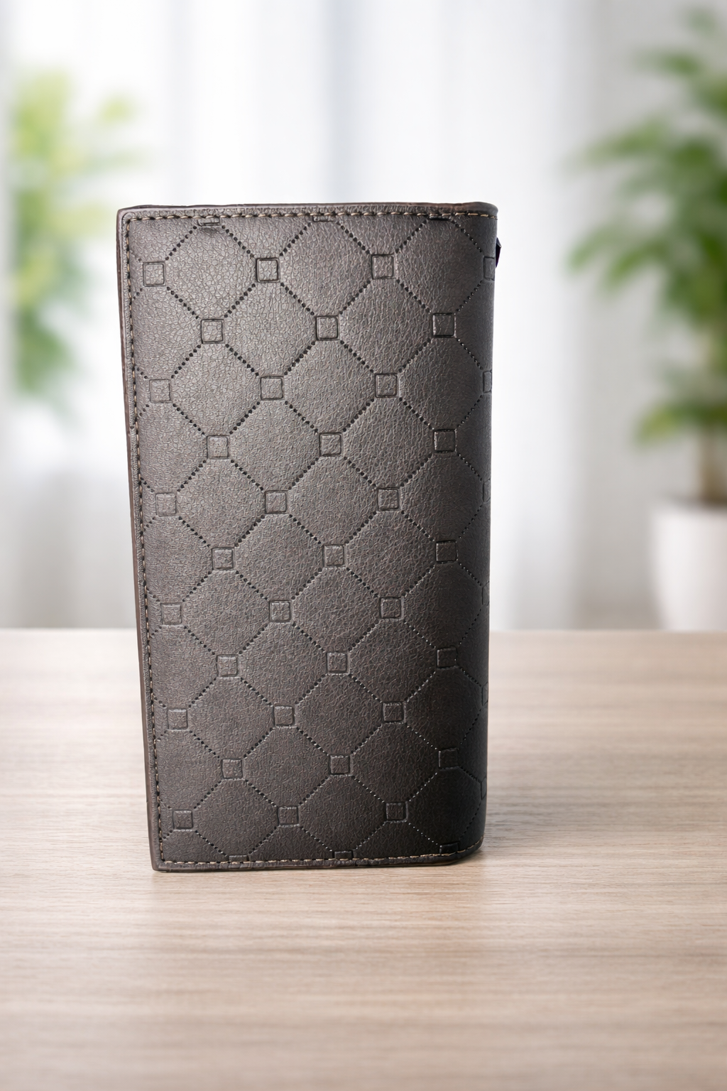 Luxury Embossed Bi-Fold Style Long Wallet