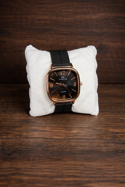 TL Tubular Premium Rose Gold Office Watch