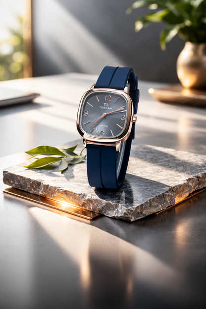 TL Tubular Premium Rose Gold Office Watch