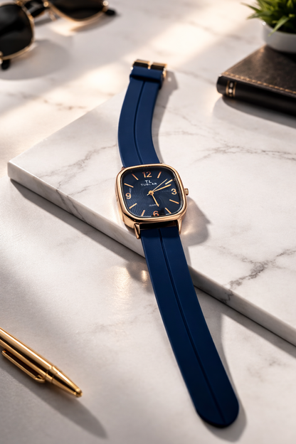 TL Tubular Premium Rose Gold Office Watch