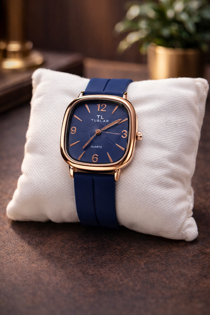 TL Tubular Premium Rose Gold Office Watch