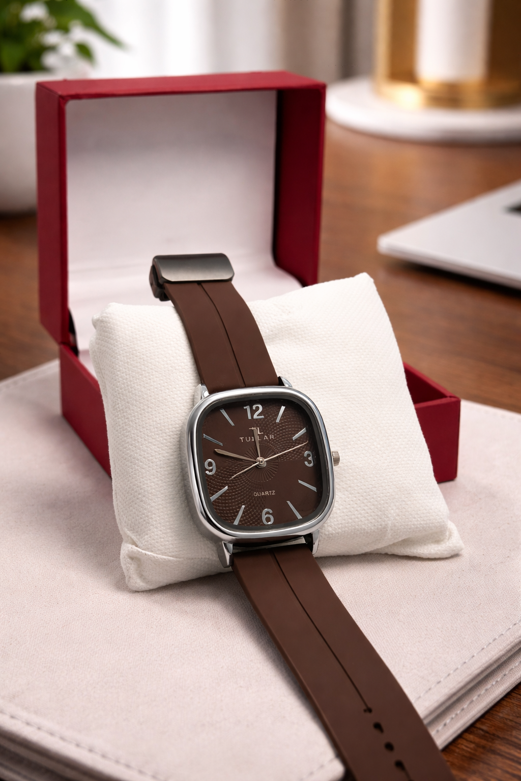 TL Tubular Premium Rose Gold Office Watch