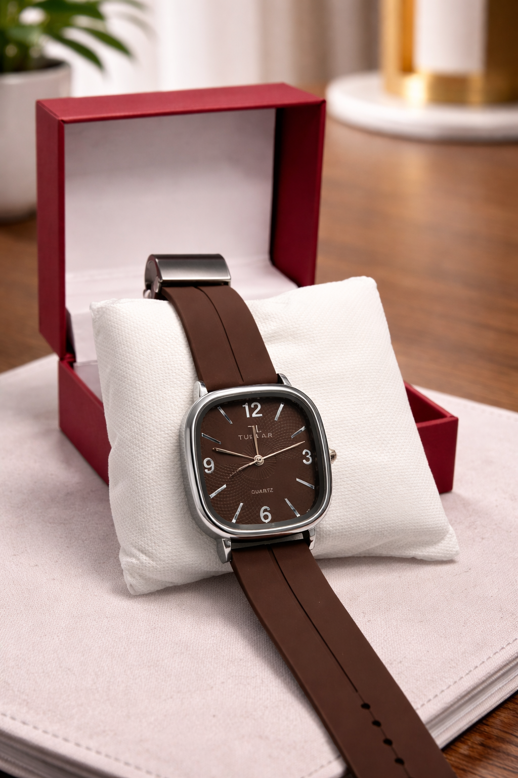 TL Tubular Premium Rose Gold Office Watch