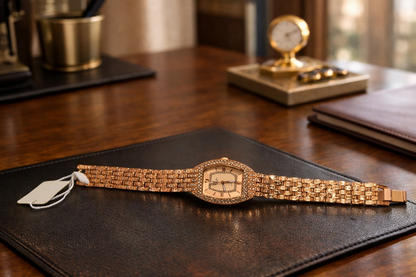 Premium Women’s Rose Gold Fashion Watch – Elegant Jewelry Style