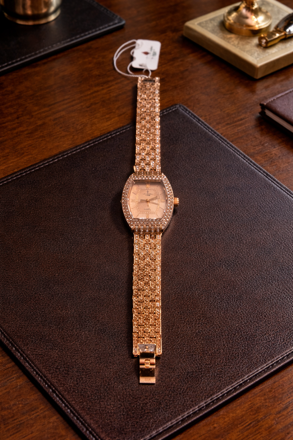 Premium Women’s Rose Gold Fashion Watch – Elegant Jewelry Style