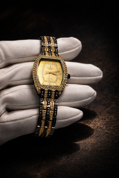 Women’s Luxury Bracelet Watch – Elegant Rose Gold Design