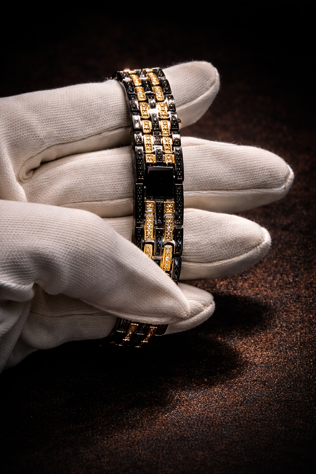 Women’s Luxury Bracelet Watch – Elegant Rose Gold Design