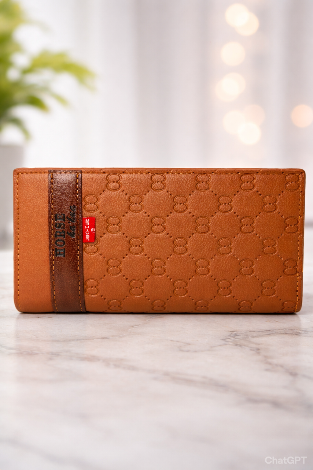 Luxury Embossed Bi-Fold Style Long Wallet