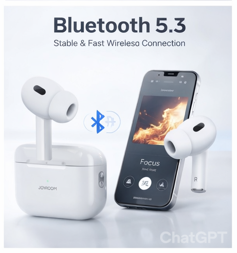 Joyroom JR-T03S Pro Max True With Pop-Up Windows Wireless Earbuds