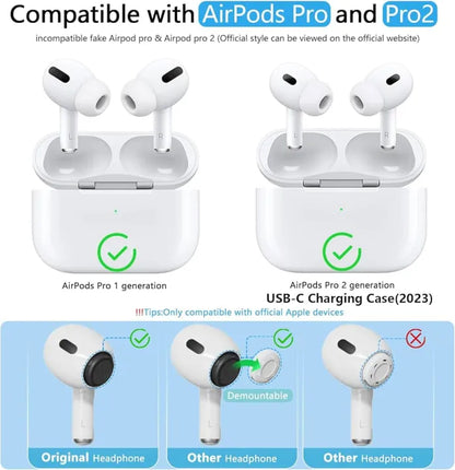 AirPods Pro 2 Wireless Earbuds, Bluetooth 5.0, Compatible with iOS/Android