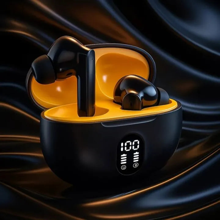 🔥 TWS Wireless Earbuds with LED Display – ENC Noise Cancellation, HiFi Stereo, Bluetooth 5.4  Airbuds with Mic