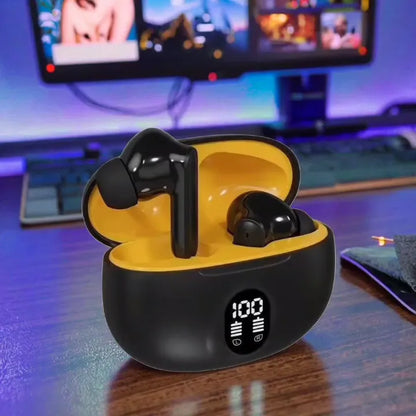 🔥 TWS Wireless Earbuds with LED Display – ENC Noise Cancellation, HiFi Stereo, Bluetooth 5.4  Airbuds with Mic