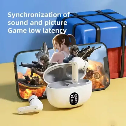🔥 TWS Wireless Earbuds with LED Display – ENC Noise Cancellation, HiFi Stereo, Bluetooth 5.4  Airbuds with Mic